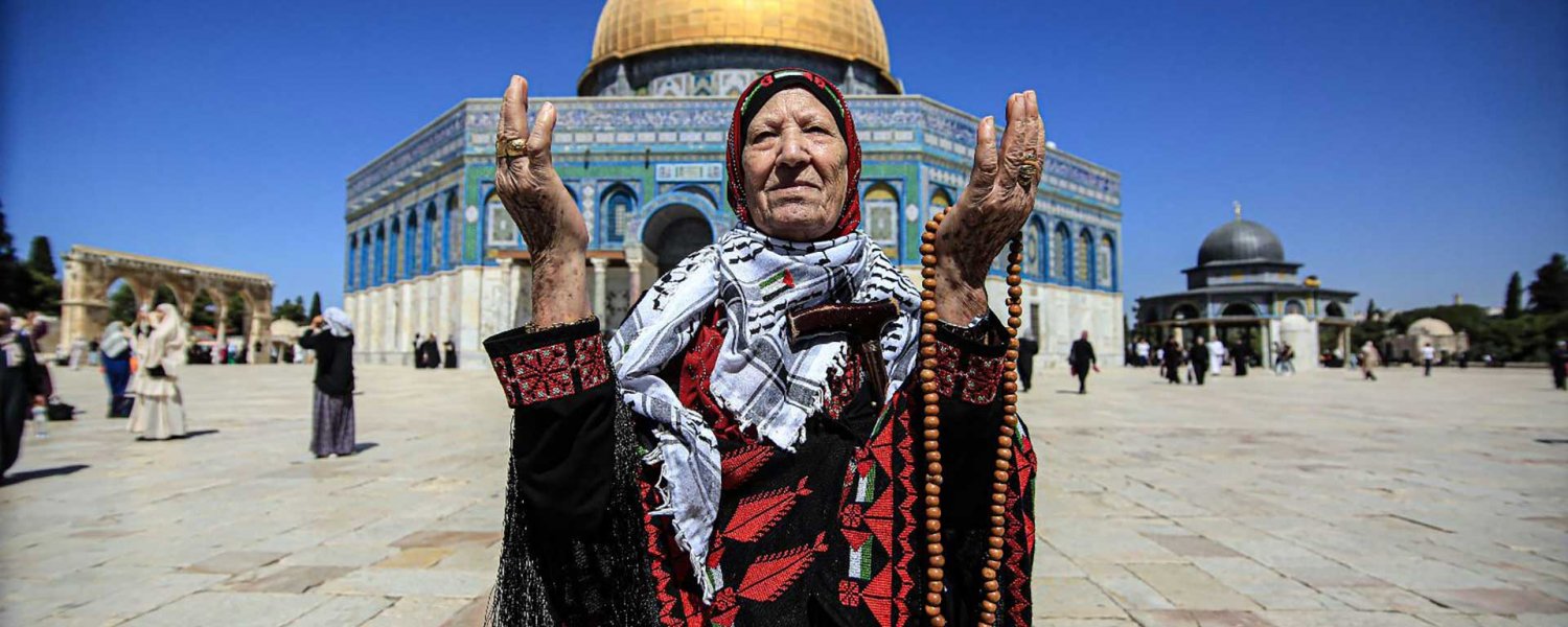 A Palestinian Jerusalemite reflects on the Prophet Muhammad's birthday at al-Aqsa Mosque in Jerusalem