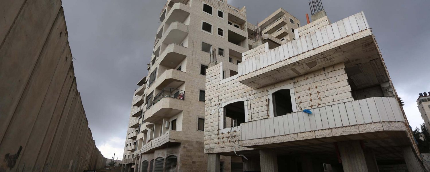 Home to 138 Palestinians, these buildings in Kufr ‘Aqab, East Jerusalem, are under threat of demolition, November 2017.