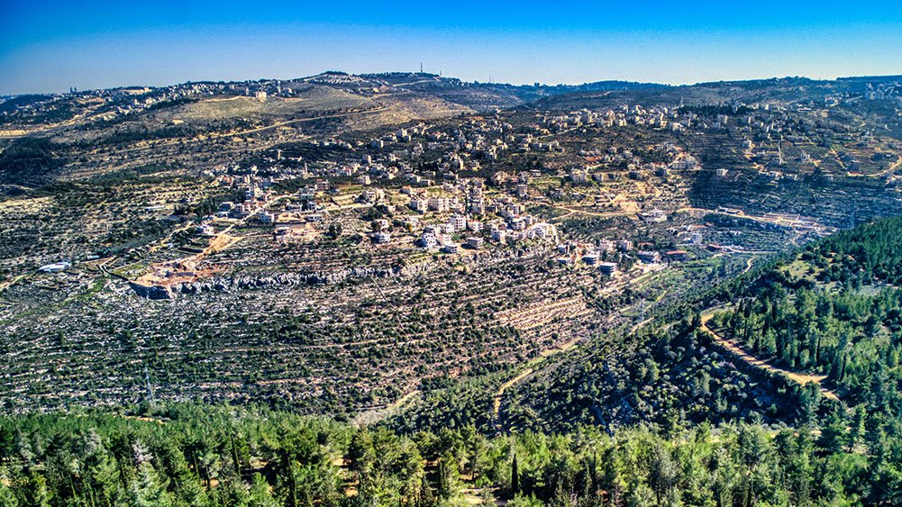 The beautiful terraces of Battir, a World Heritage site