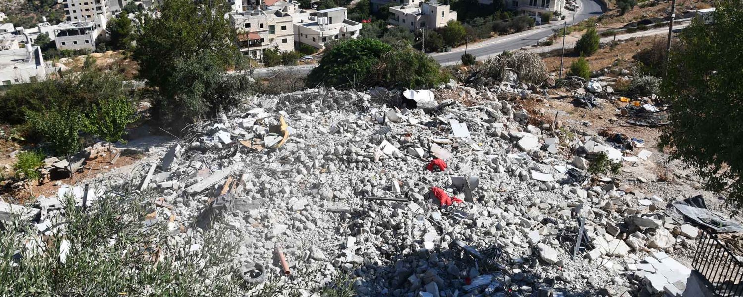 Israeli authorities demolish home of Palestinian resident in al-Walaja, July 22, 2024.