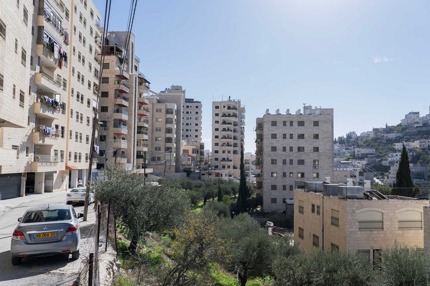 The Palestinian neighborhood of Bir ‘Awna that Israel cleaved into East Jerusalem