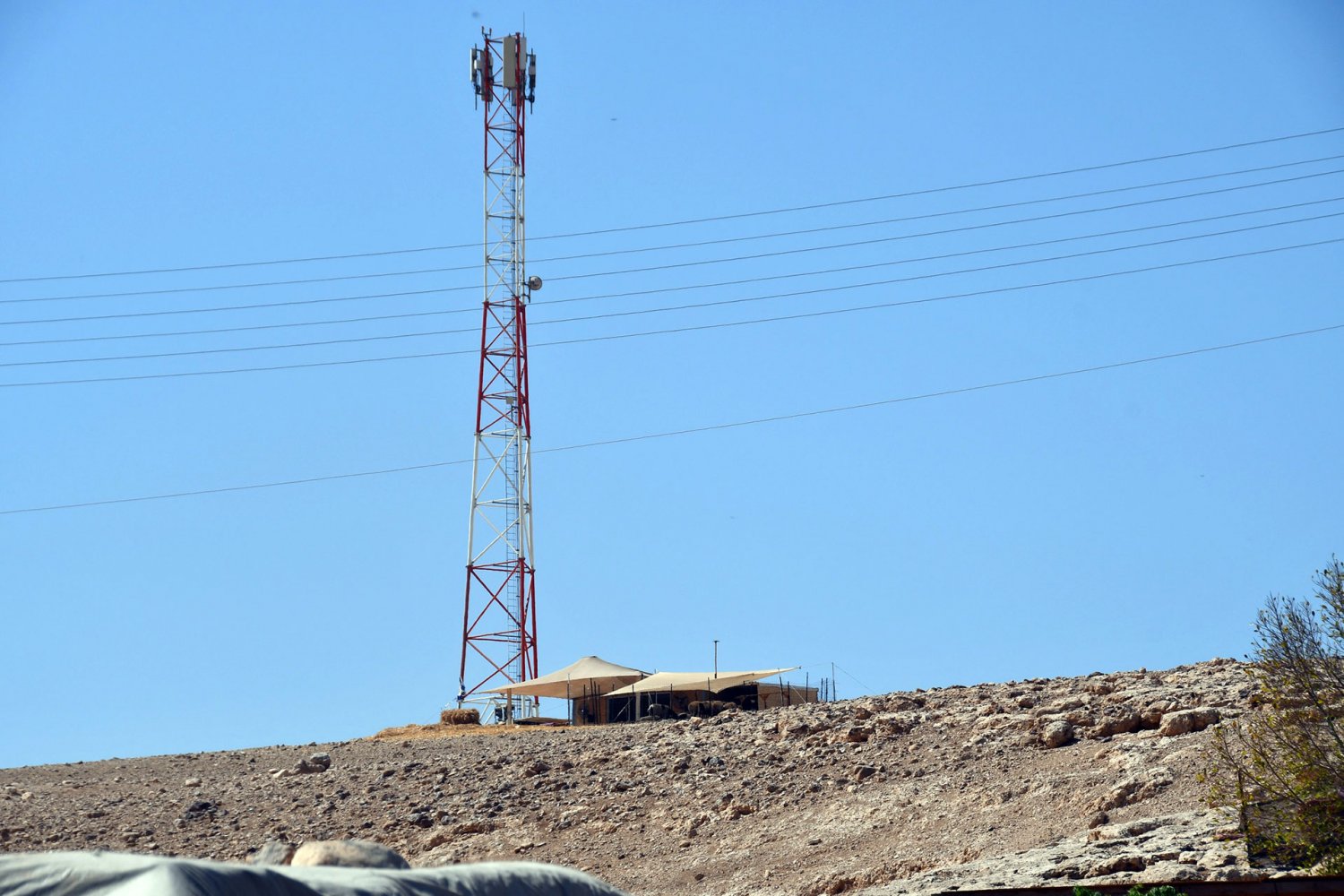 New settler outpost near Khan al-Ahmar village, Jerusalem, November 1, 2024