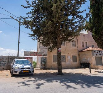 An ambulance station in Kufr ‘Aqab, East Jerusalem, July 15, 2024