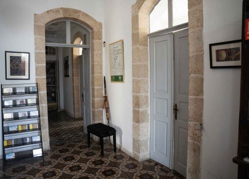 One of the rooms in the new Sabreen studio in Sheikh Jarrah, East Jerusalem