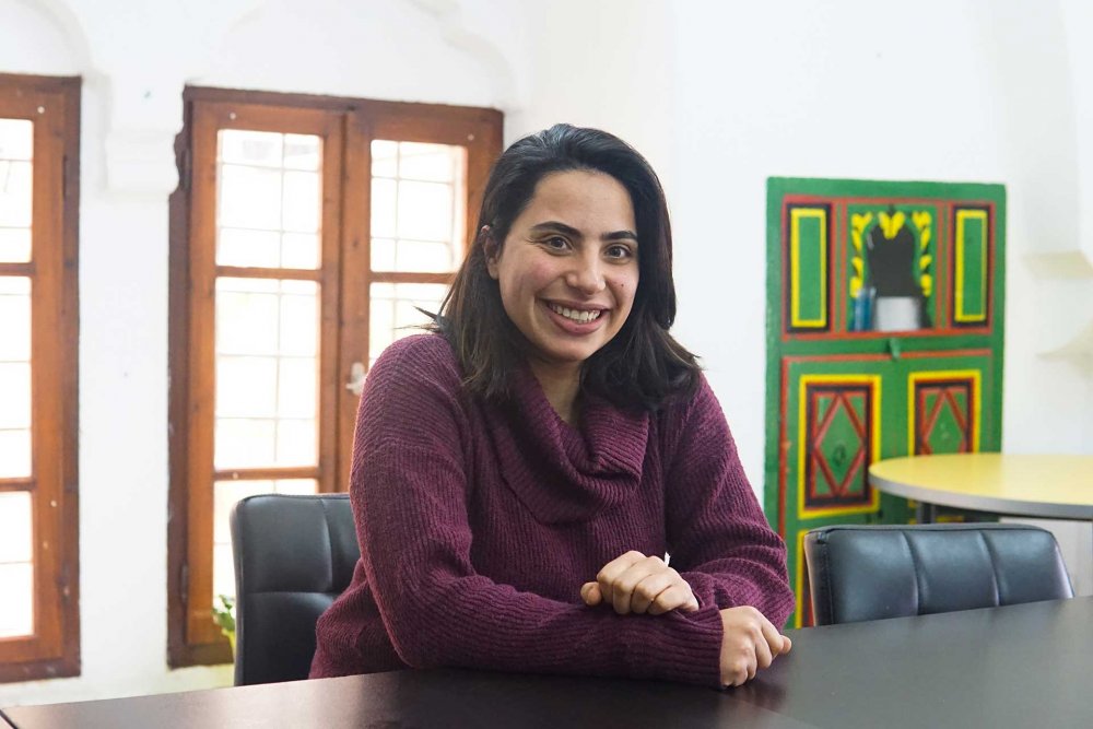 Dima Tadros, public relations officer for the Arab Counseling Center for Education in Jerusalem 