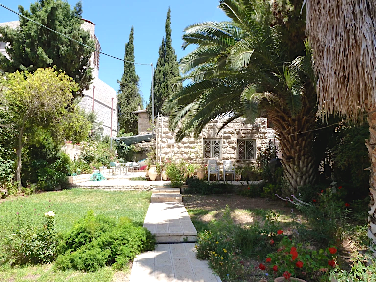 The family home of Palestinian author Jacob Nammar in what became West Jerusalem