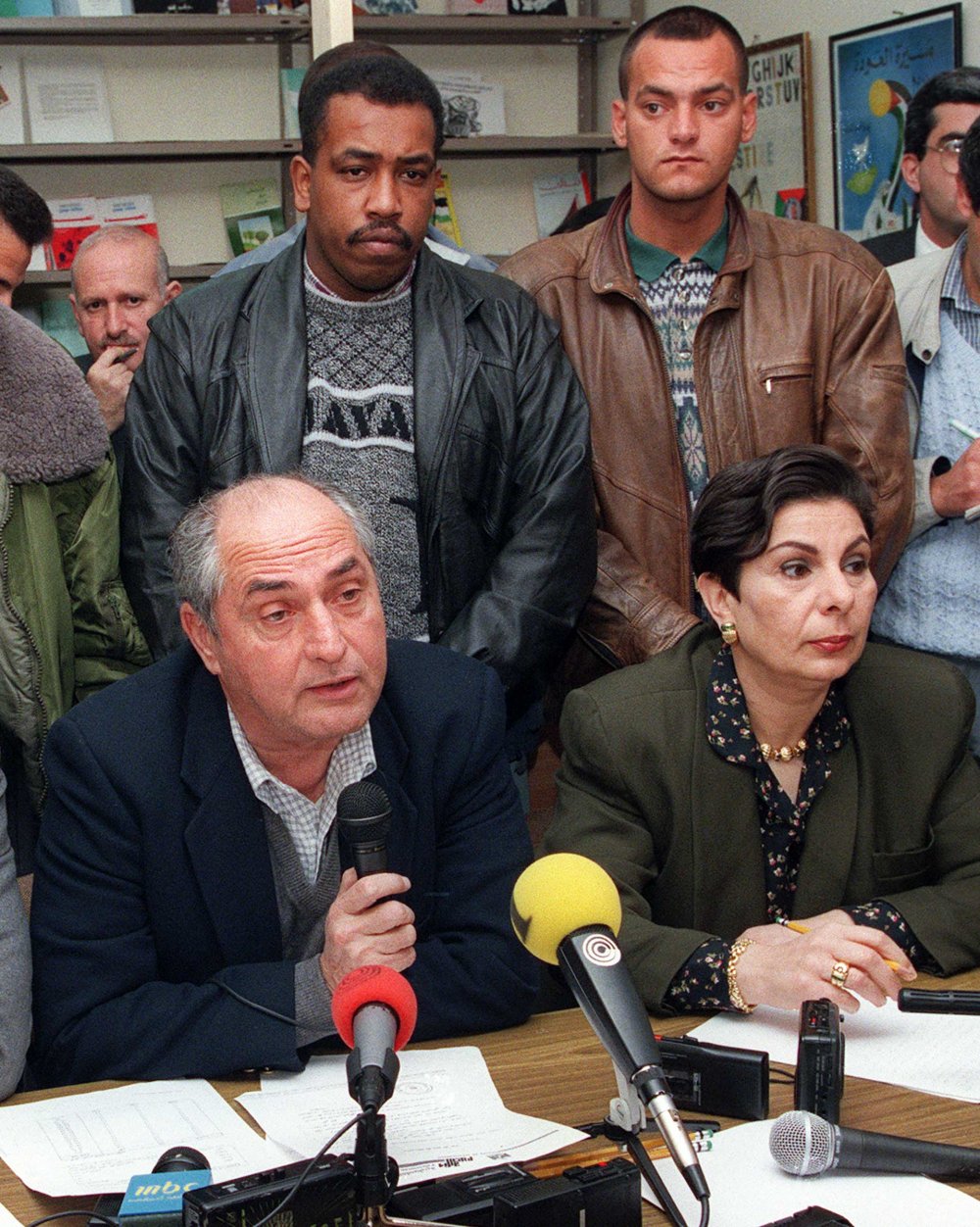 Palestinian Jerusalemite Faisal Husseini, December 6, 1995