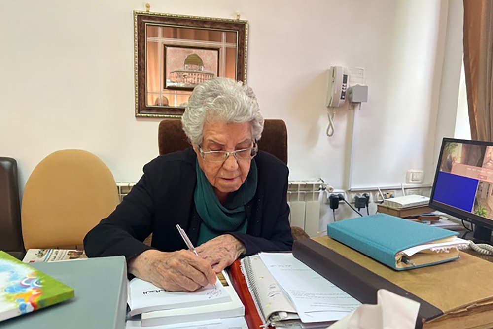 Mahera Dajani, chair of the board of the Hind Husseini Foundation