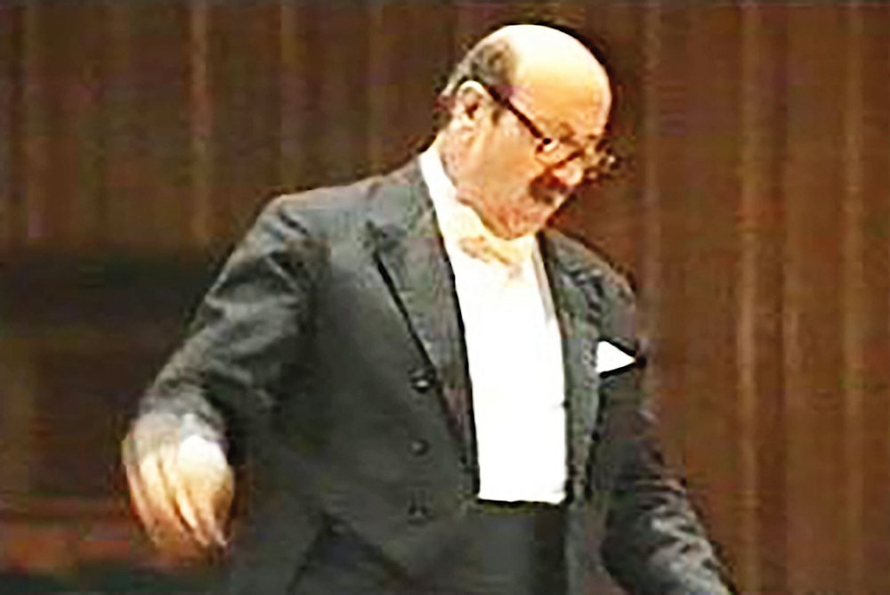 Composer and conductor Yousef Khasho from Palestine