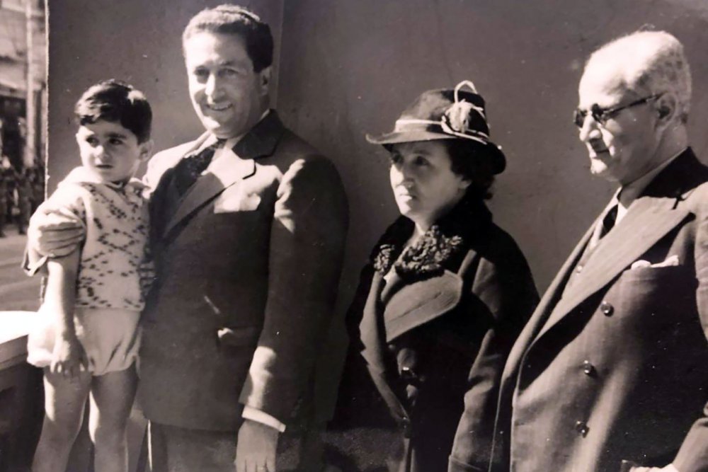 Boulos, Nabiha, Wadie, and Edward Said, early 1940s