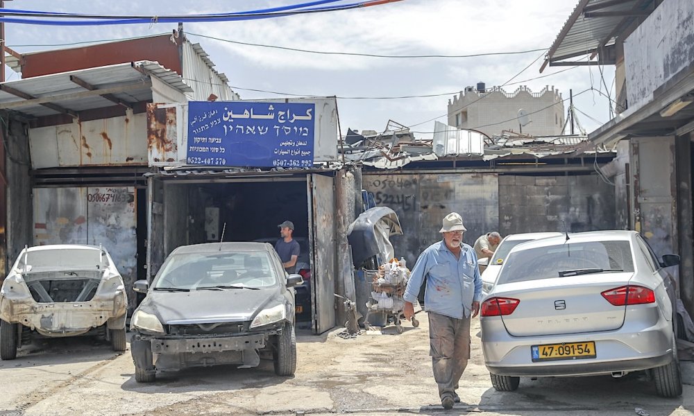 The industrial zone, Wadi al-Joz, East Jerusalem, June 4, 2020