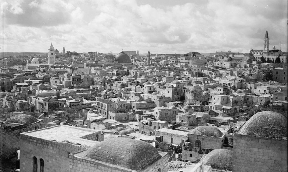 View of Jerusalem from the Spafford Baby Home, 1934