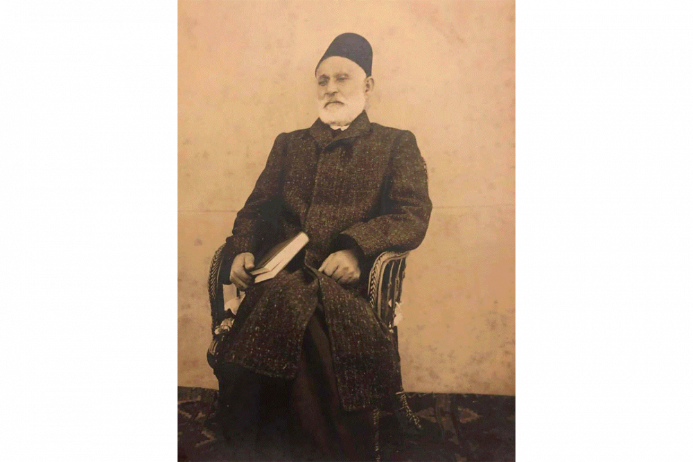 Ibrahim Said, father of Nabiha and Wadie Said, Jerusalem, ca. 1920s