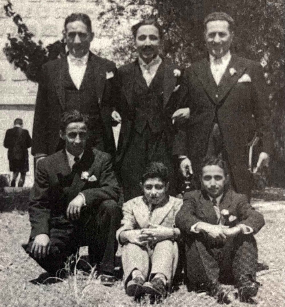 Wedding of George Said at St. George’s Cathedral, Jerusalem, April 14, 1947