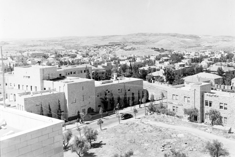 Talbiyya and Qatamon, Jerusalem 1942