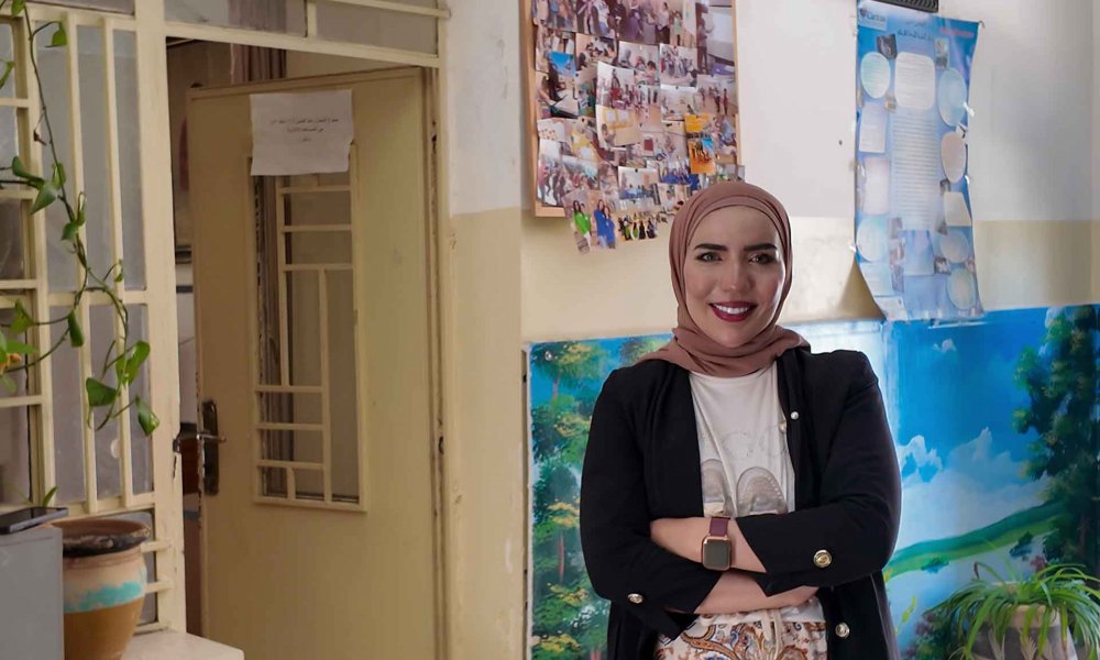 Shahd Souri, CEO of the Spafford Children’s Center in Jerusalem’s Old City, July 10, 2024