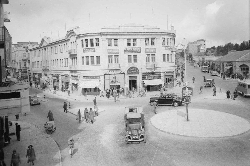 Zion Square, Jerusalem, ca. 1936–46